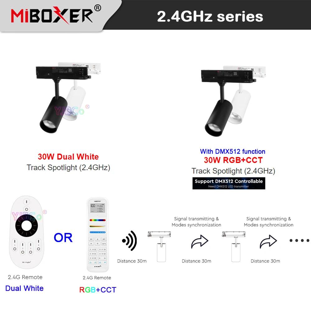 Miboxer LED Ʈ Ʈ  ȭƮ ƮƮ CCT     õ AC 110V 220V, 2.4G RF , 30W RGBCCT